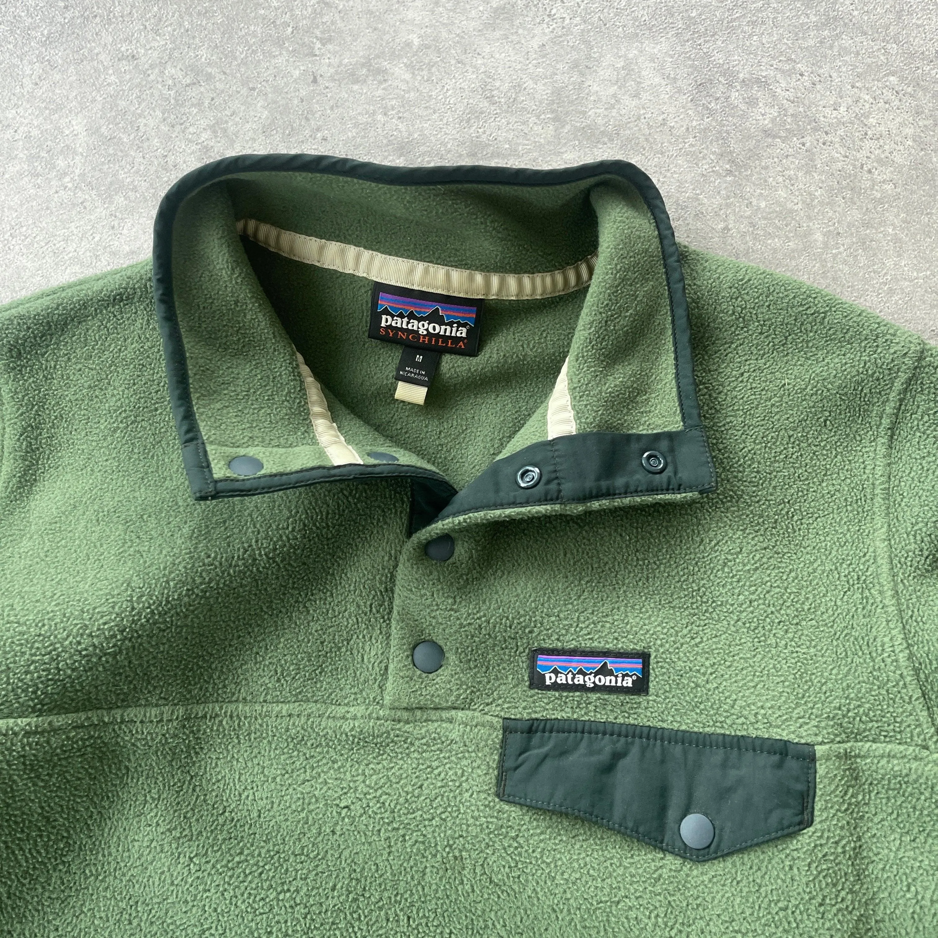 Patagonia Synchilla Snap-T Pullover Fleece - Size Medium