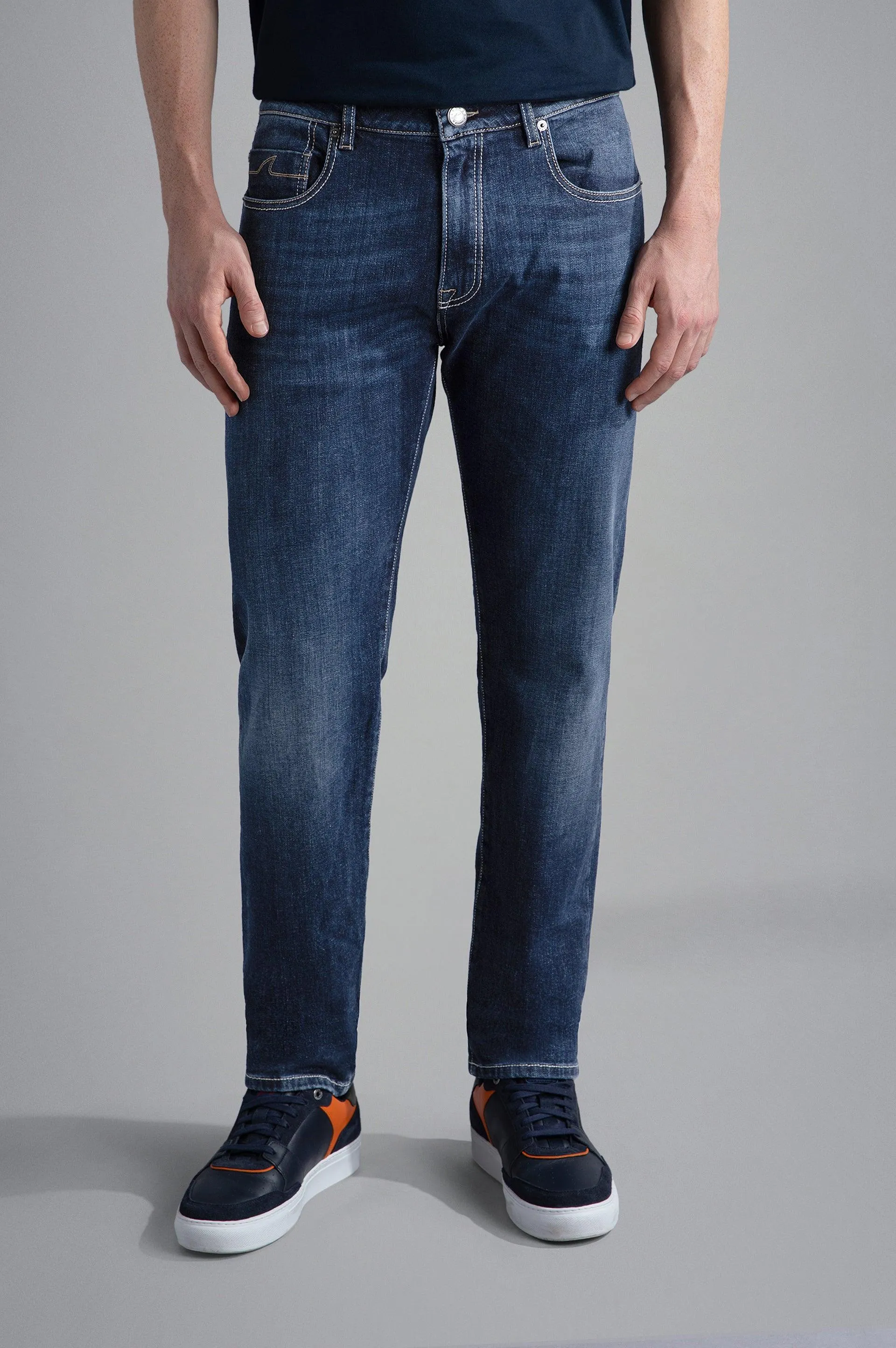 Paul & Shark - Jeans Power Stretch Candiani: High Quality Denim Jeans