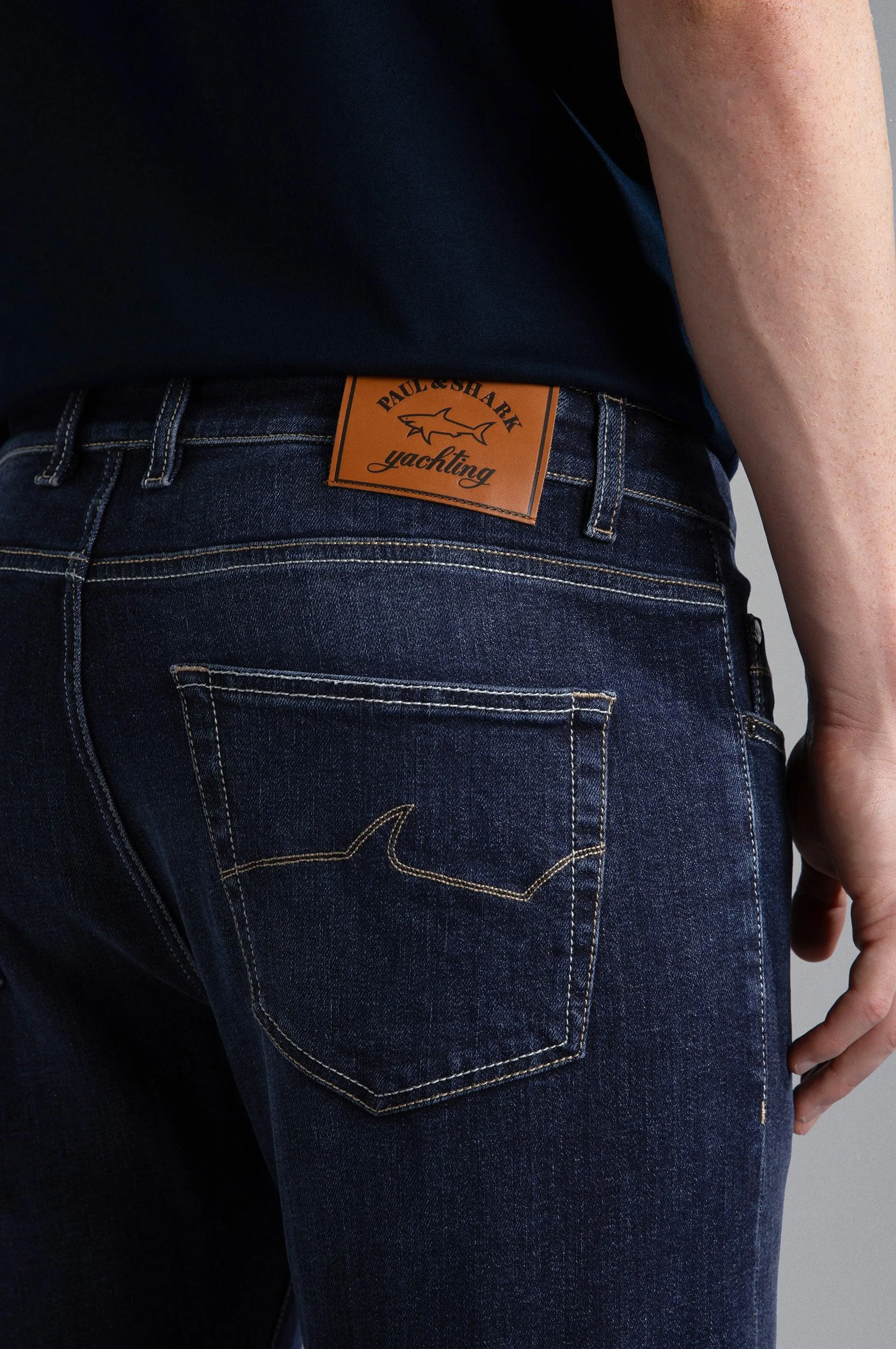 Paul & Shark - Jeans Power Stretch Candiani: High Quality Denim Jeans