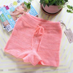 Peachy Knit Lounge Shorts