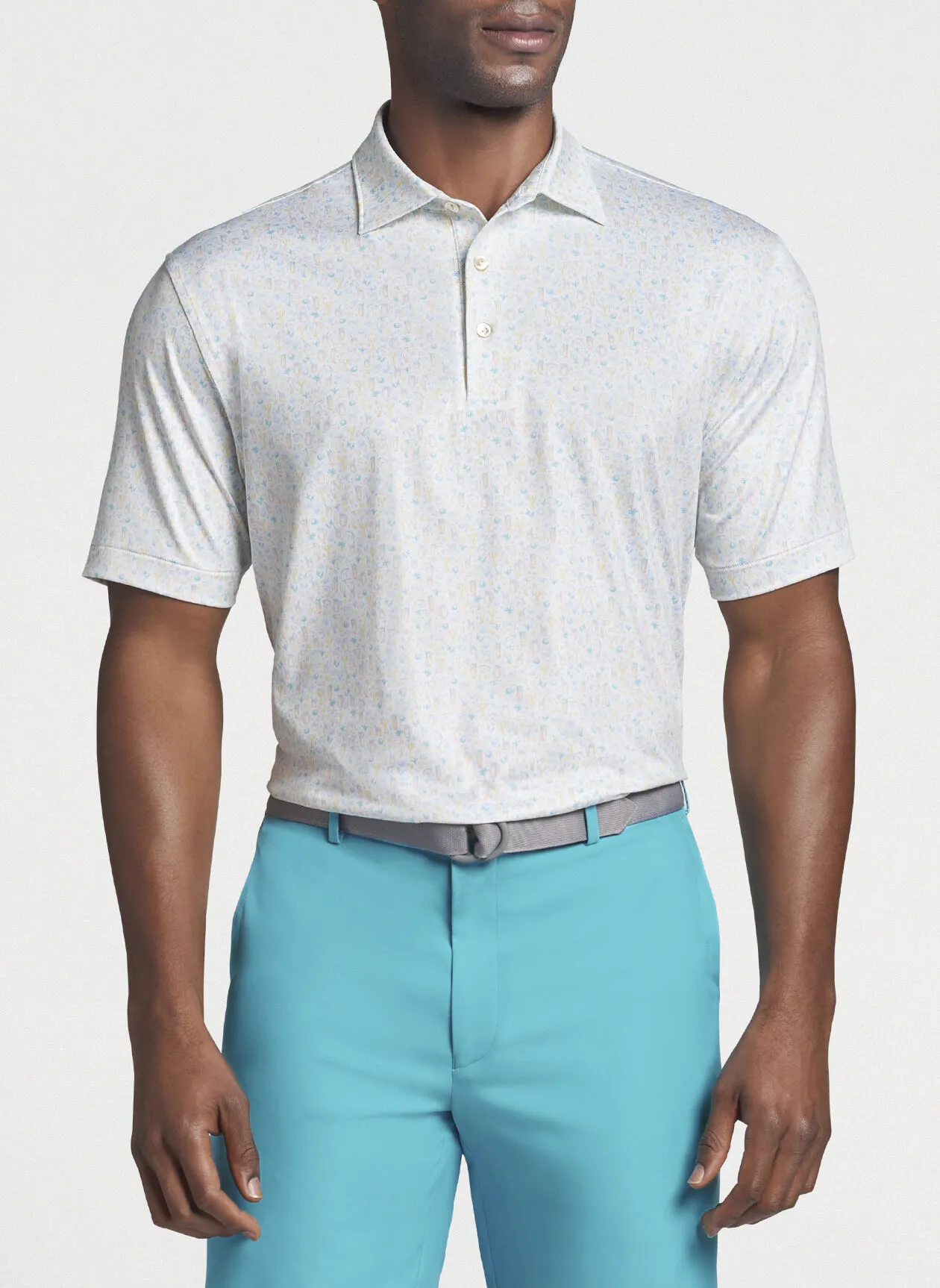 Half and Half Performance Jersey Polo by PETER MILLAR