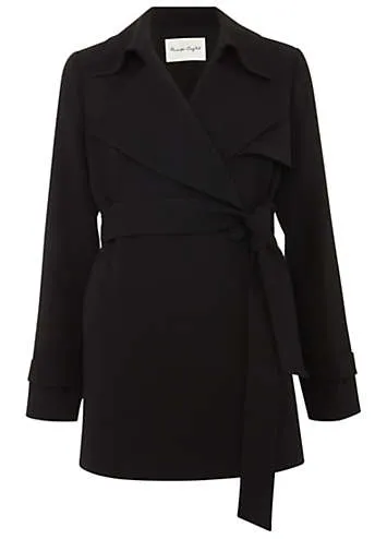 Demi Drapey Longline Coat by Phase Eight | Grattan