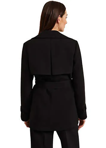 Demi Drapey Longline Coat by Phase Eight | Grattan