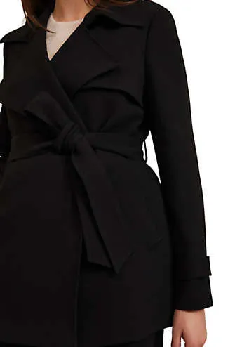 Demi Drapey Longline Coat by Phase Eight | Grattan