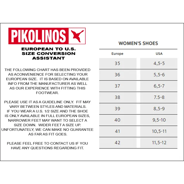 Pikolinos Women's Jerez Flat