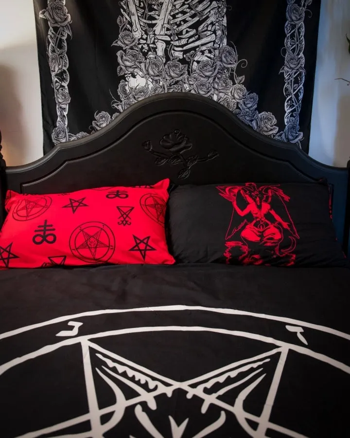 Satanic Pillowcase Set