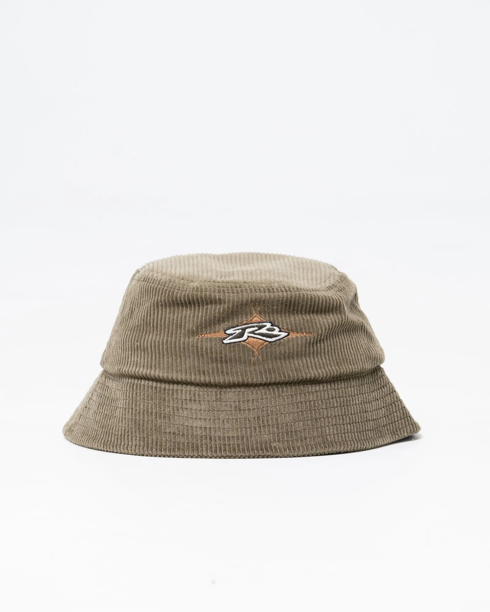 Rusty Overdrive Cord Bucket Hat Savanna