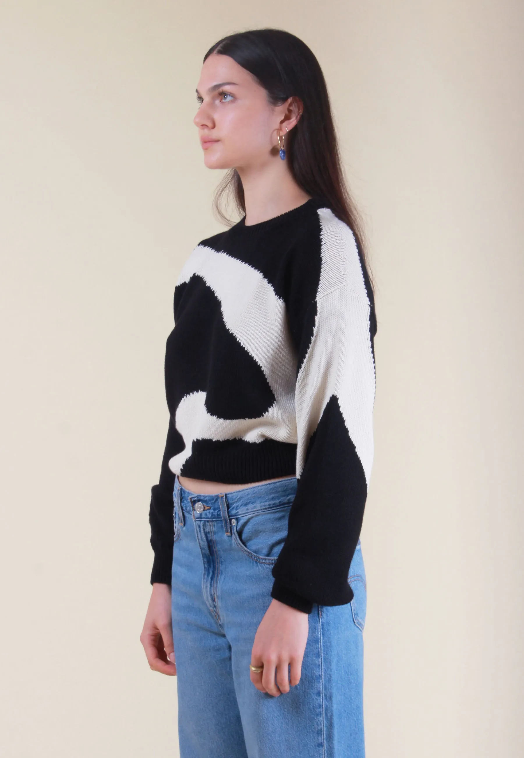 Pin Knit - black