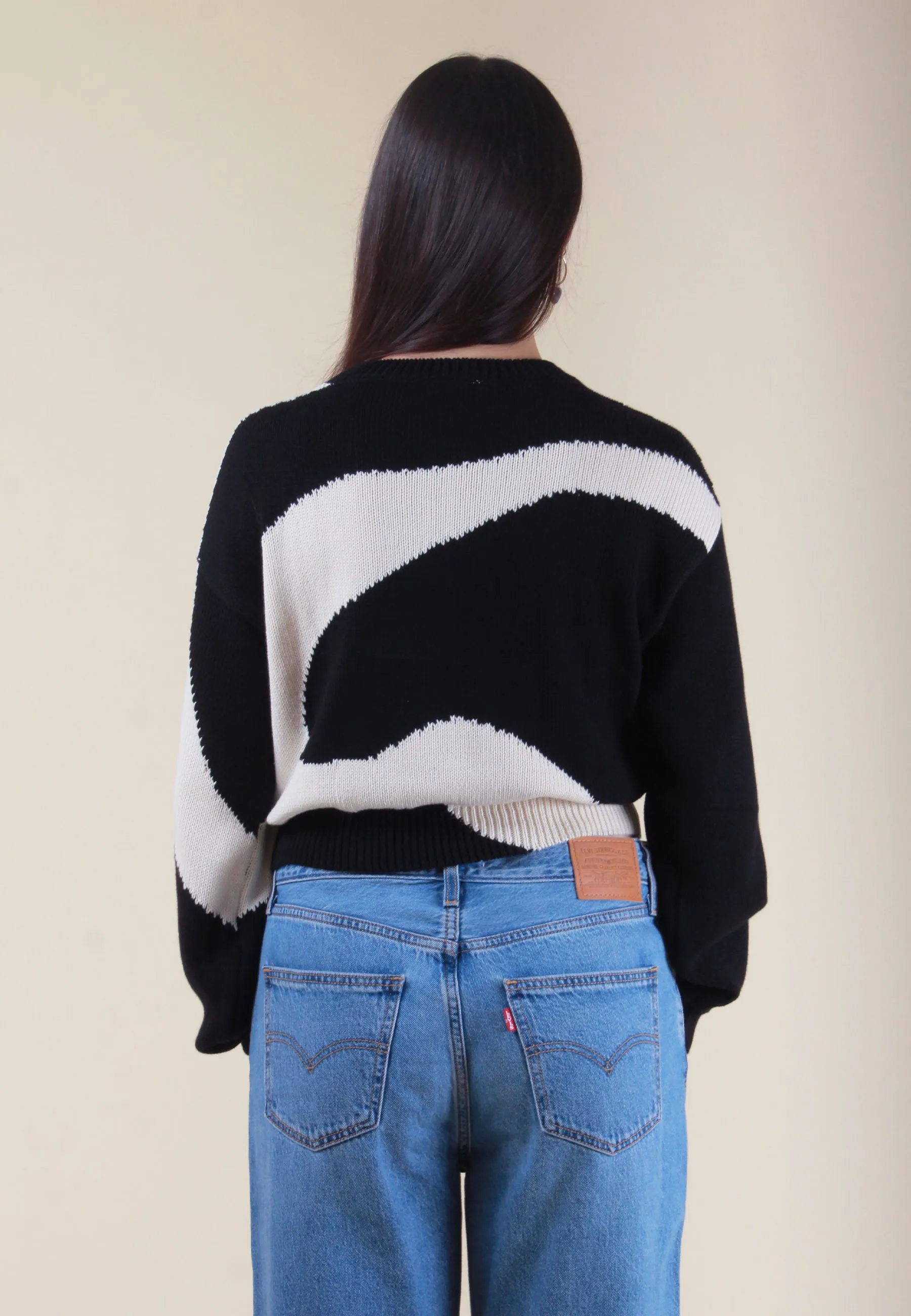 Pin Knit - black