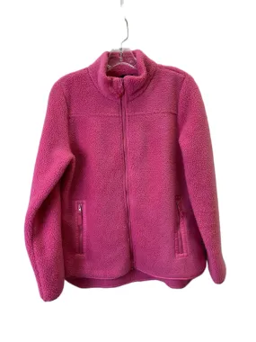 Pink Talbots Fleece Jacket Size M