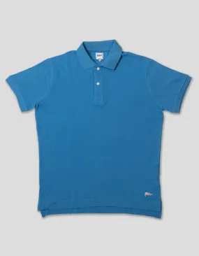 PIQUE POLO SHIRT - ROYAL