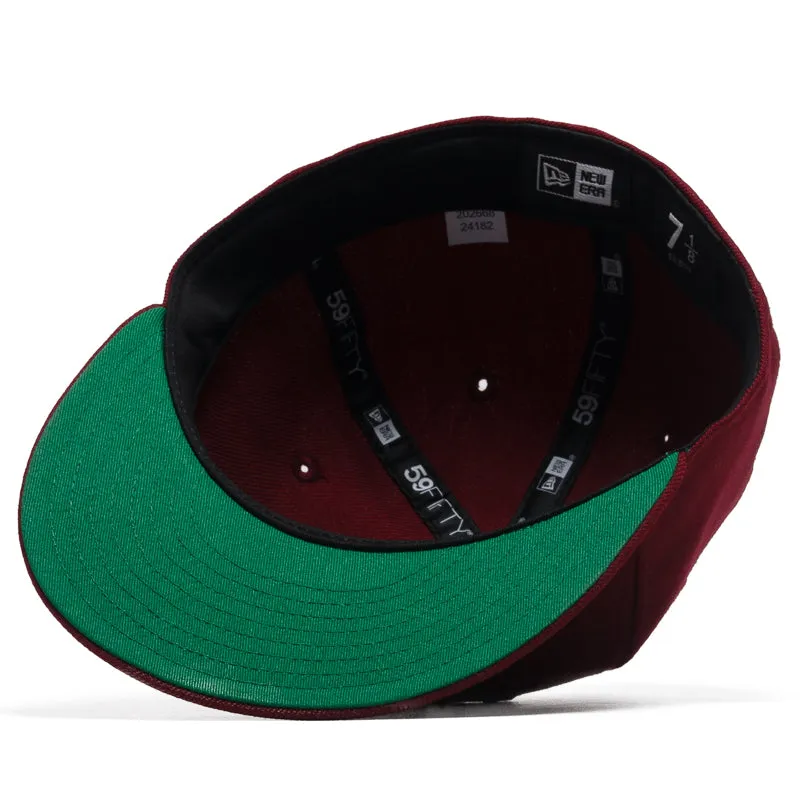 Politics x New Era Wool 59FIFTY Fitted Hat - Cardinal