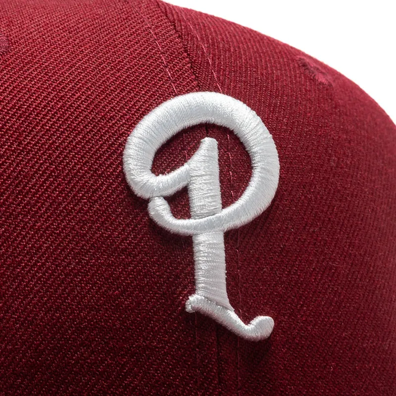 Politics x New Era Wool 59FIFTY Fitted Hat - Cardinal