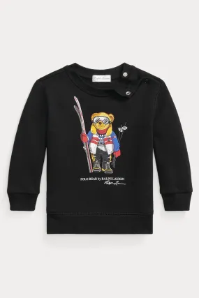 Polo Ralph Lauren Kids 12-24 Aylk Erkek Bebek Polo Bear Sweatshirt