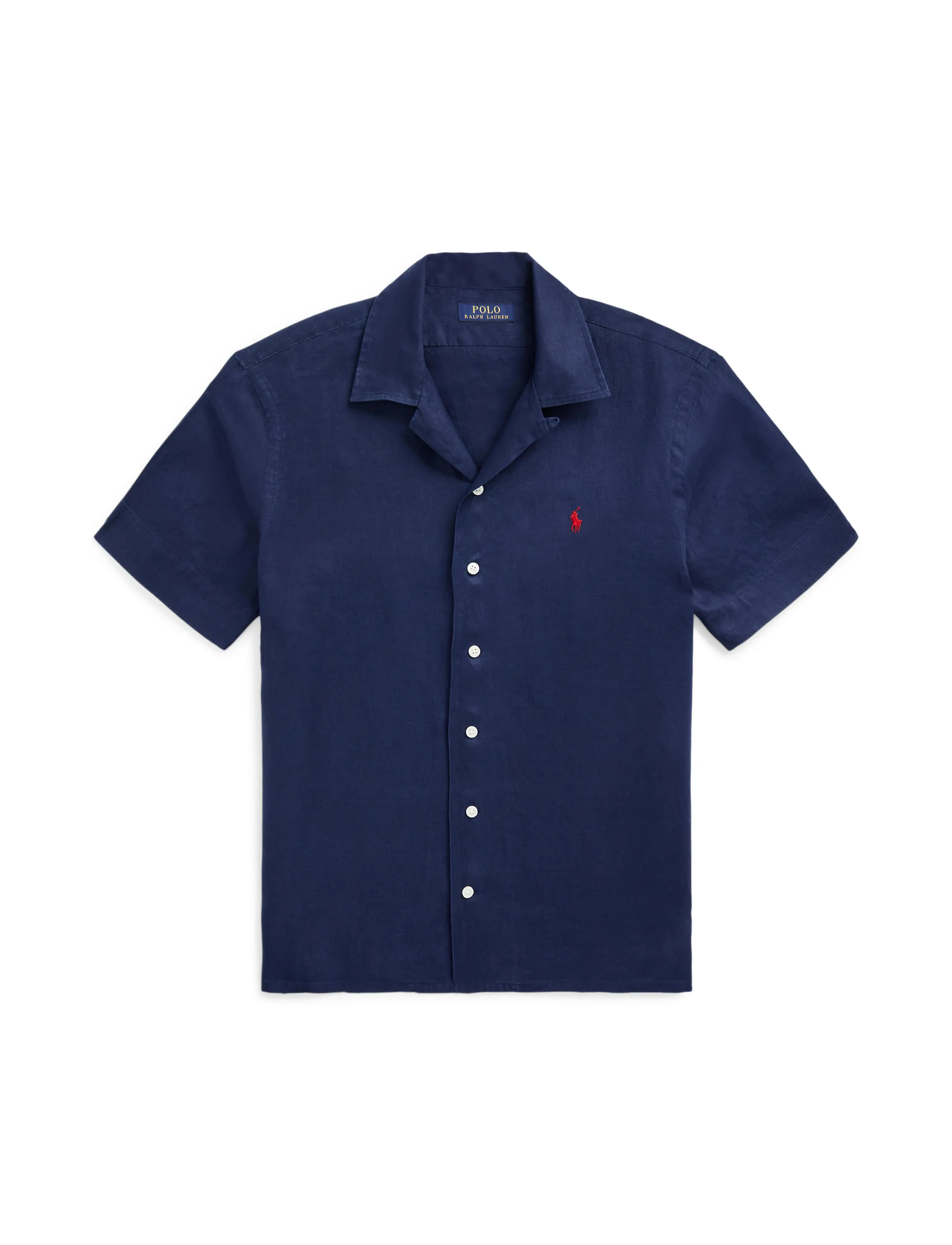 Polo Ralph Lauren SS Linen Sport Shirt Newport Navy