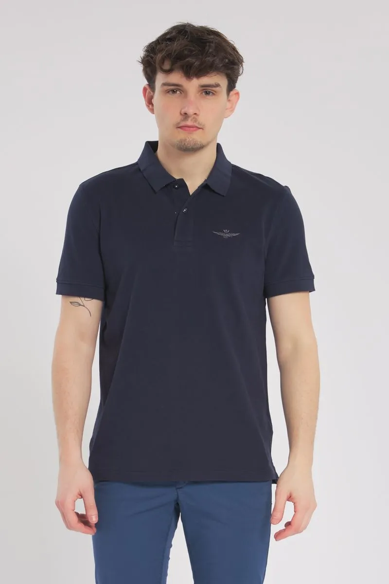 Blue Men's Polo