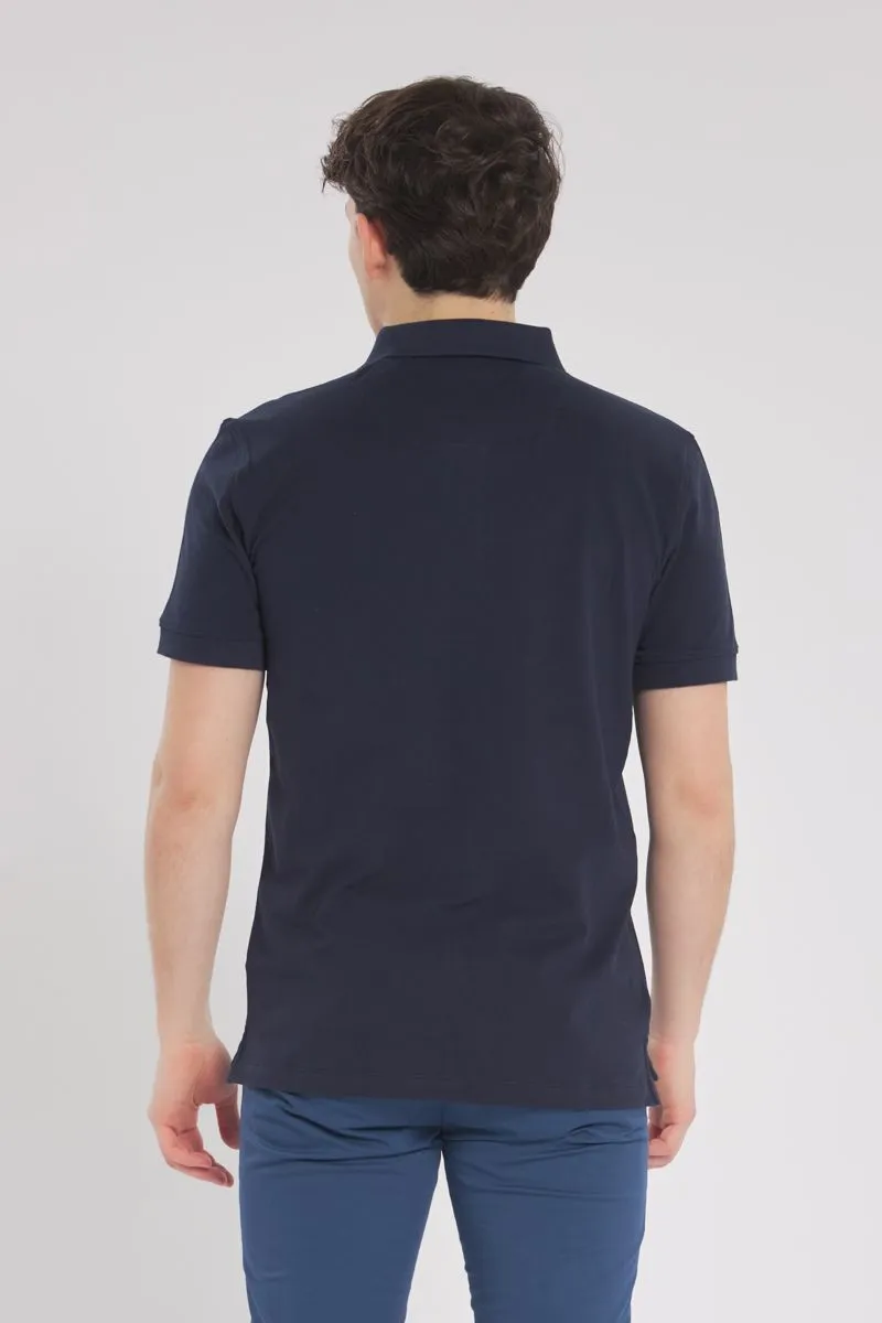 Blue Men's Polo