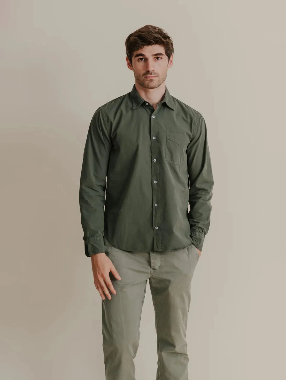 Basil Poplin Shirt