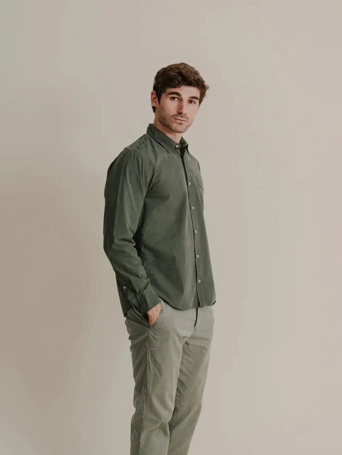 Basil Poplin Shirt