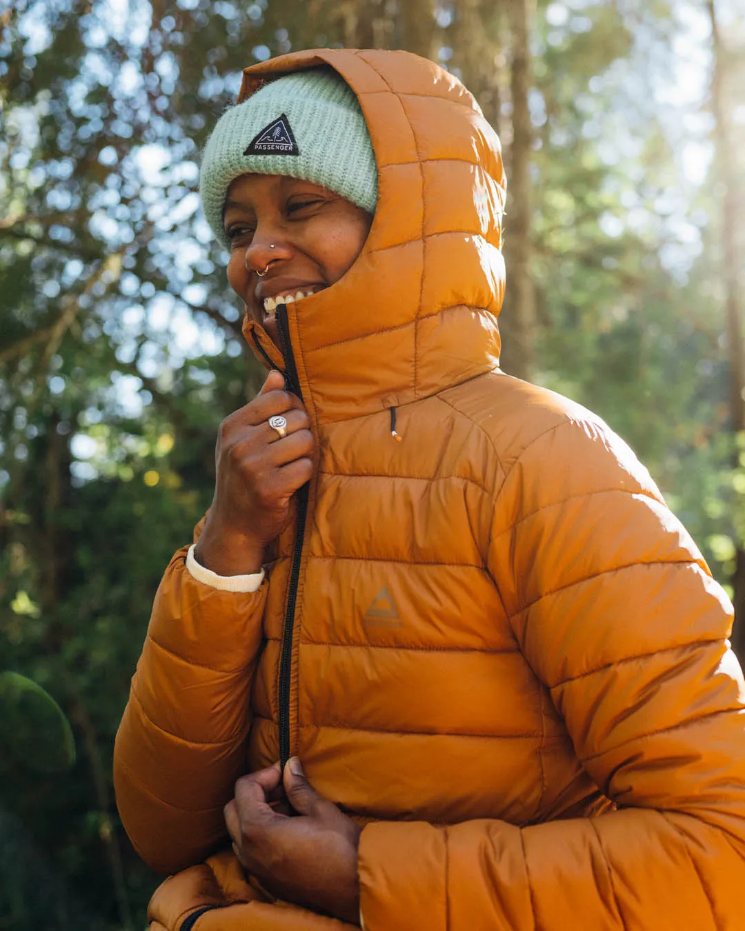 Pow Recycled Insulated Jacket - Glazed Ginger - Sustainable Outerwear