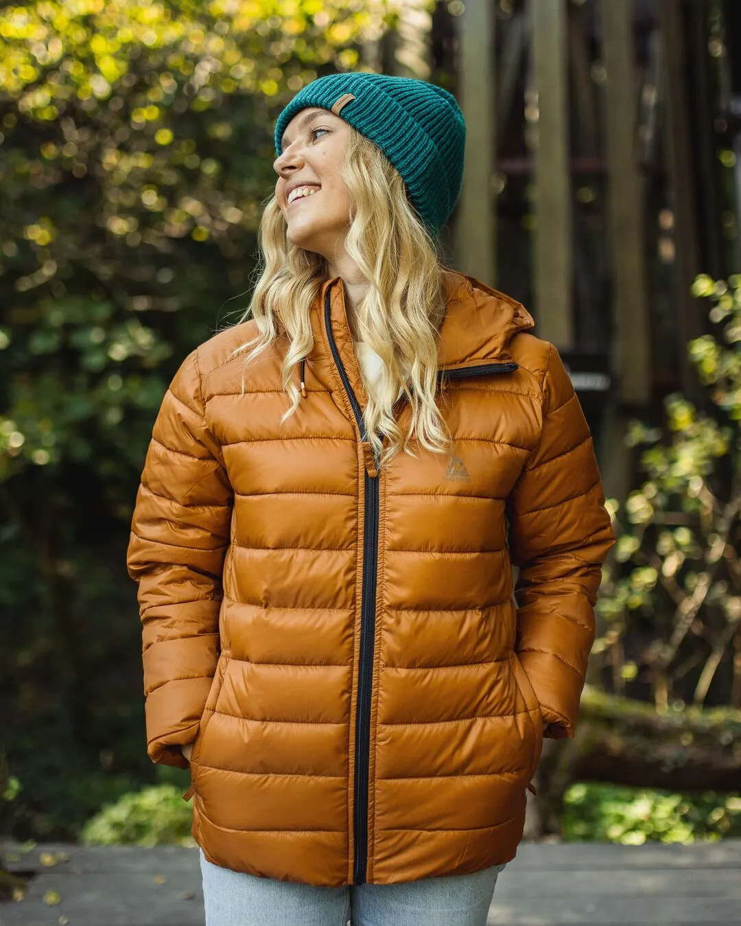 Pow Recycled Insulated Jacket - Glazed Ginger - Sustainable Outerwear