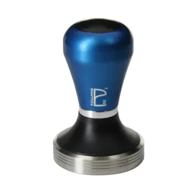 Cobalt Blue Flat 58mm Barista Coffee Tamper