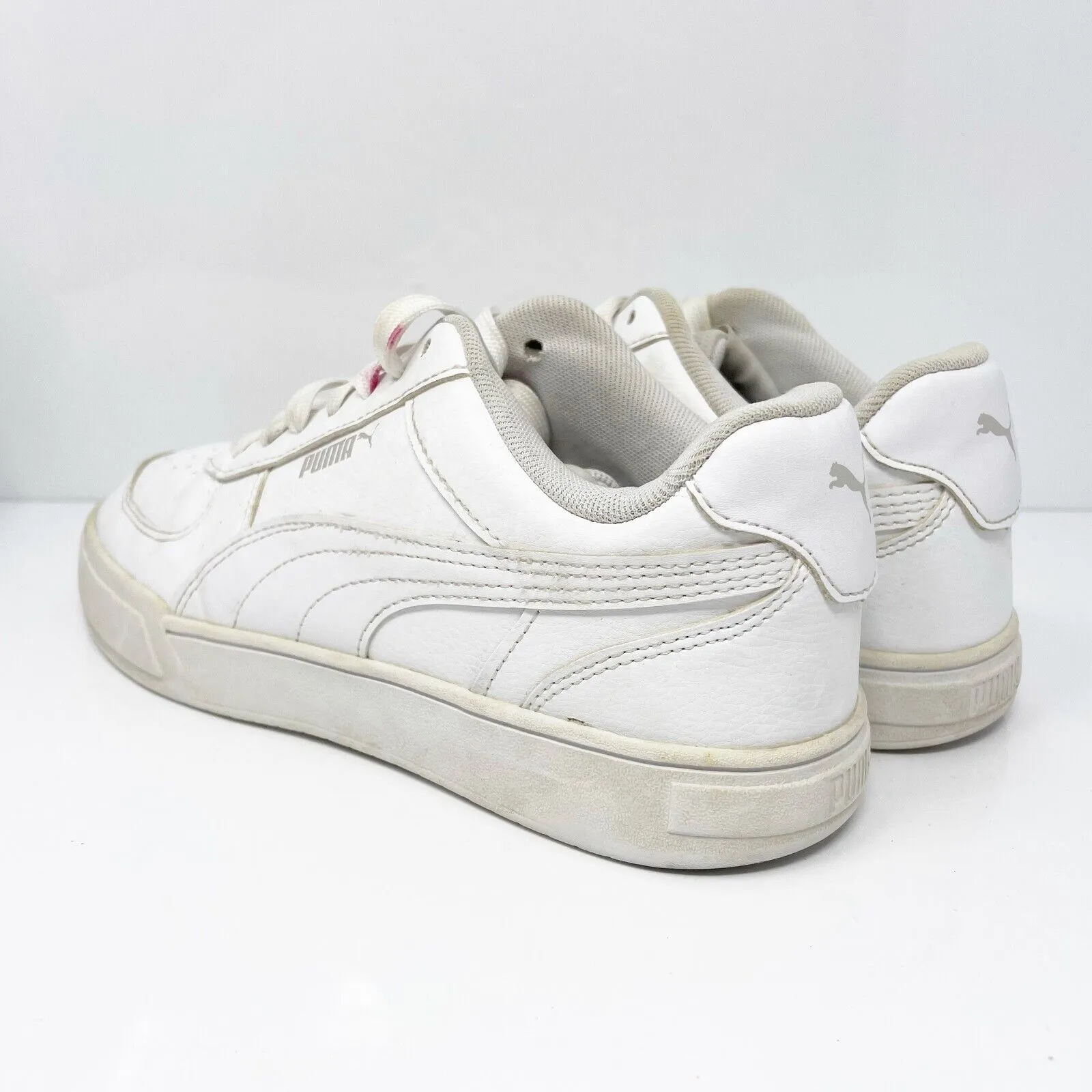 Puma Boys Caven 382056-01 White Casual Shoes Sneakers Size 6C