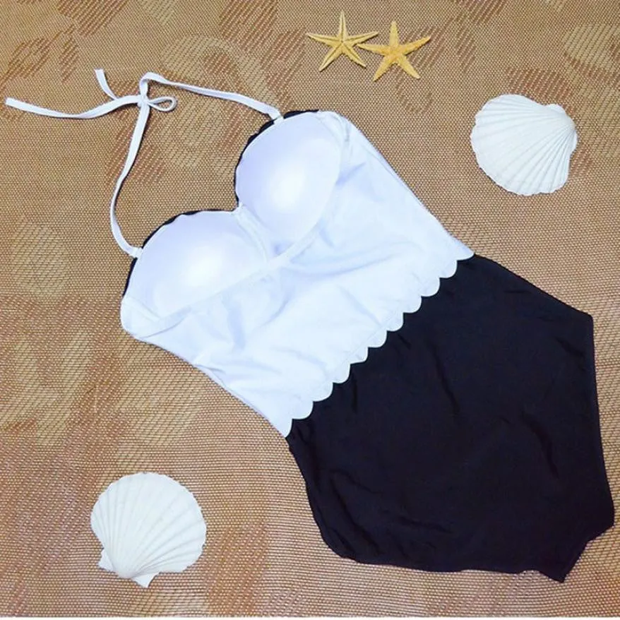 White Push Up Vintage Playsuit