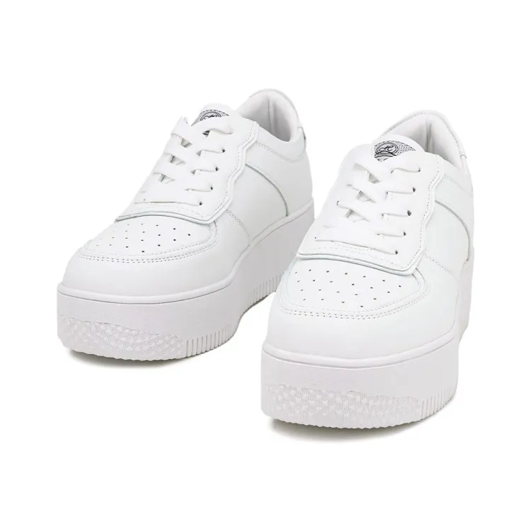 X2612 Queen Helena Platform White Women's Sneakers