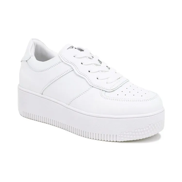 X2612 Queen Helena Platform White Women's Sneakers