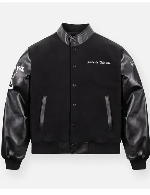 Black Varsity Jacket