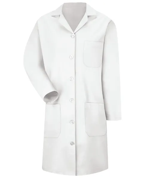 Woman's White Lab Coat