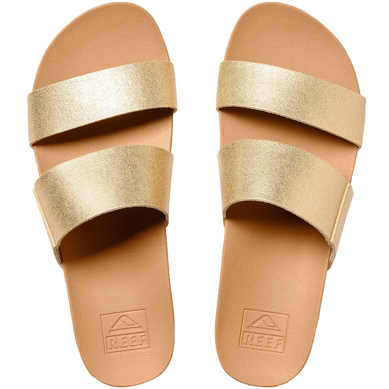 Reef Womens Cushion Bounce Vista Sandals - Tan