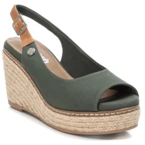 Refresh Ladies Khaki Slingback Wedge Sandals