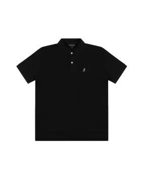 Regular Fit Polo Shirt- Black A36