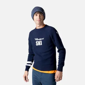 Signature Rossignol Knit Pullover in Merino Wool for Men