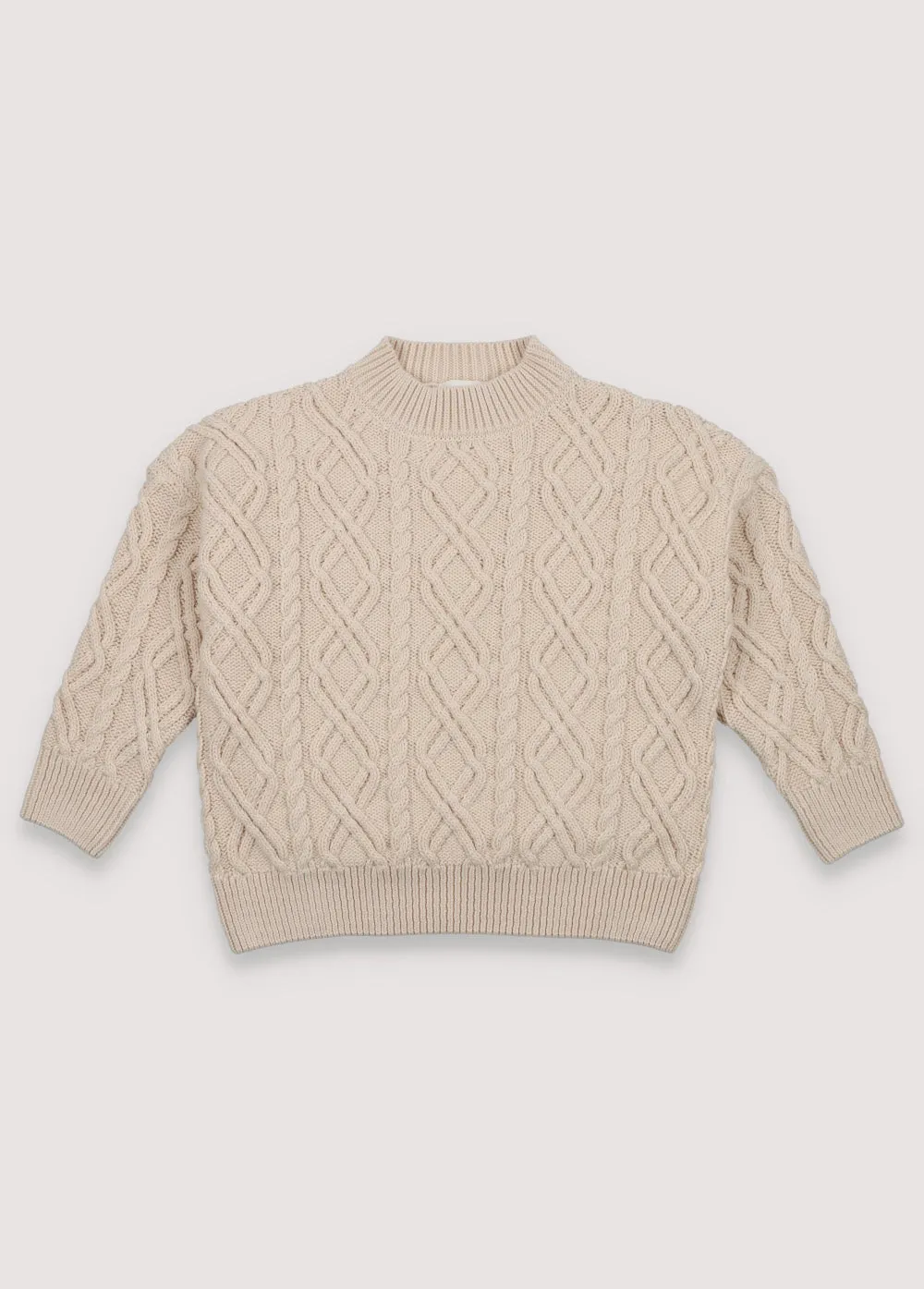 Russel Cable Knit Jumper_Sampling 6y