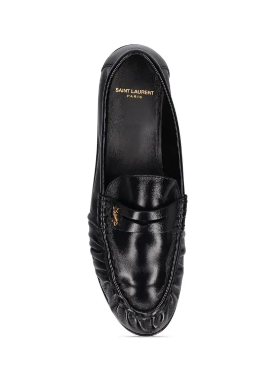 Saint Laurent Le Loafer 15 Leather Moccasins