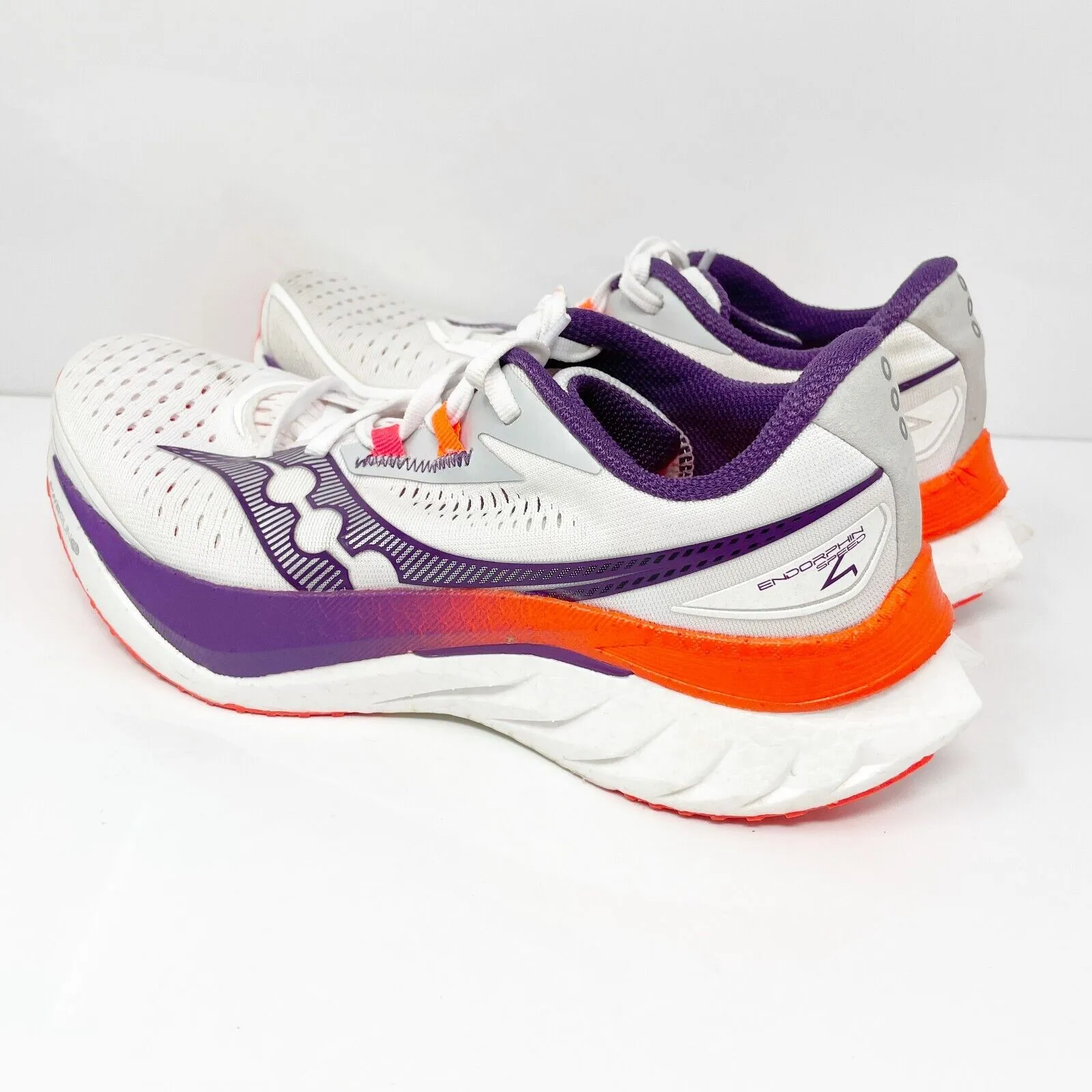 Saucony Womens Endorphin Speed 4 S10940-129 White Running Shoes Sneakers Size 8