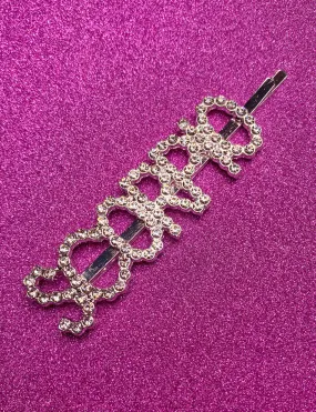 Scorpio Hair Clip with Diamonte Embellishment