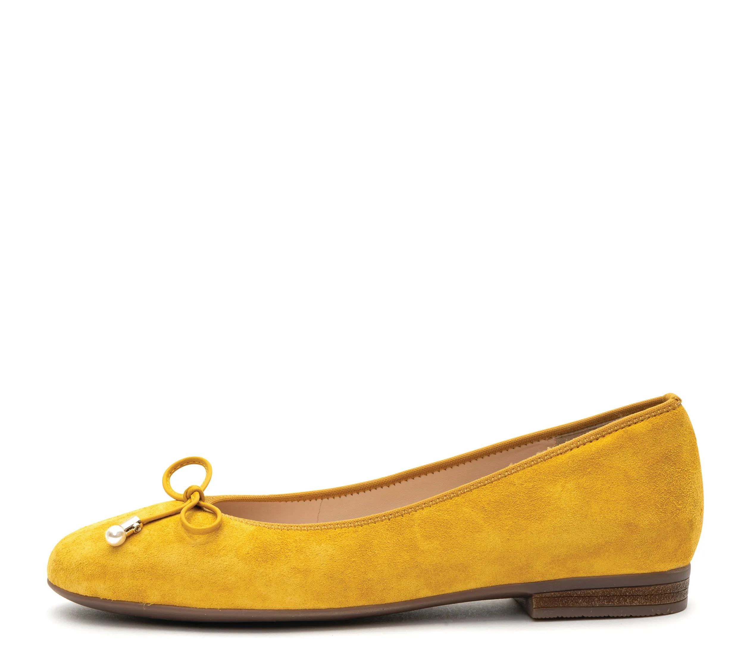 Scout Women's Bow Ballet Flat - Yellow 47