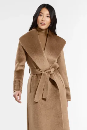 Sentaler Alpaca Coat with Shawl Collar