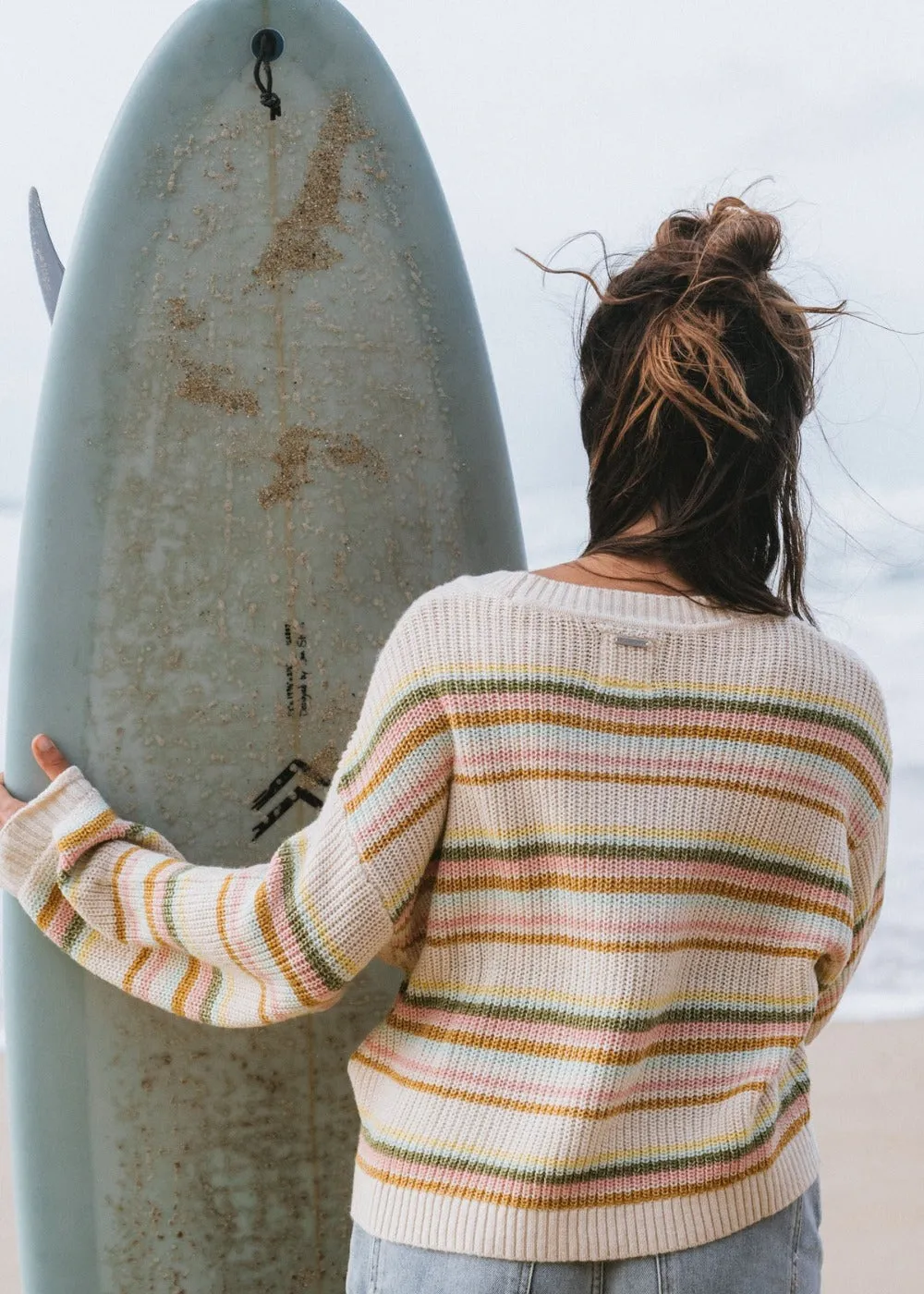 Sheer Love Striped Knit