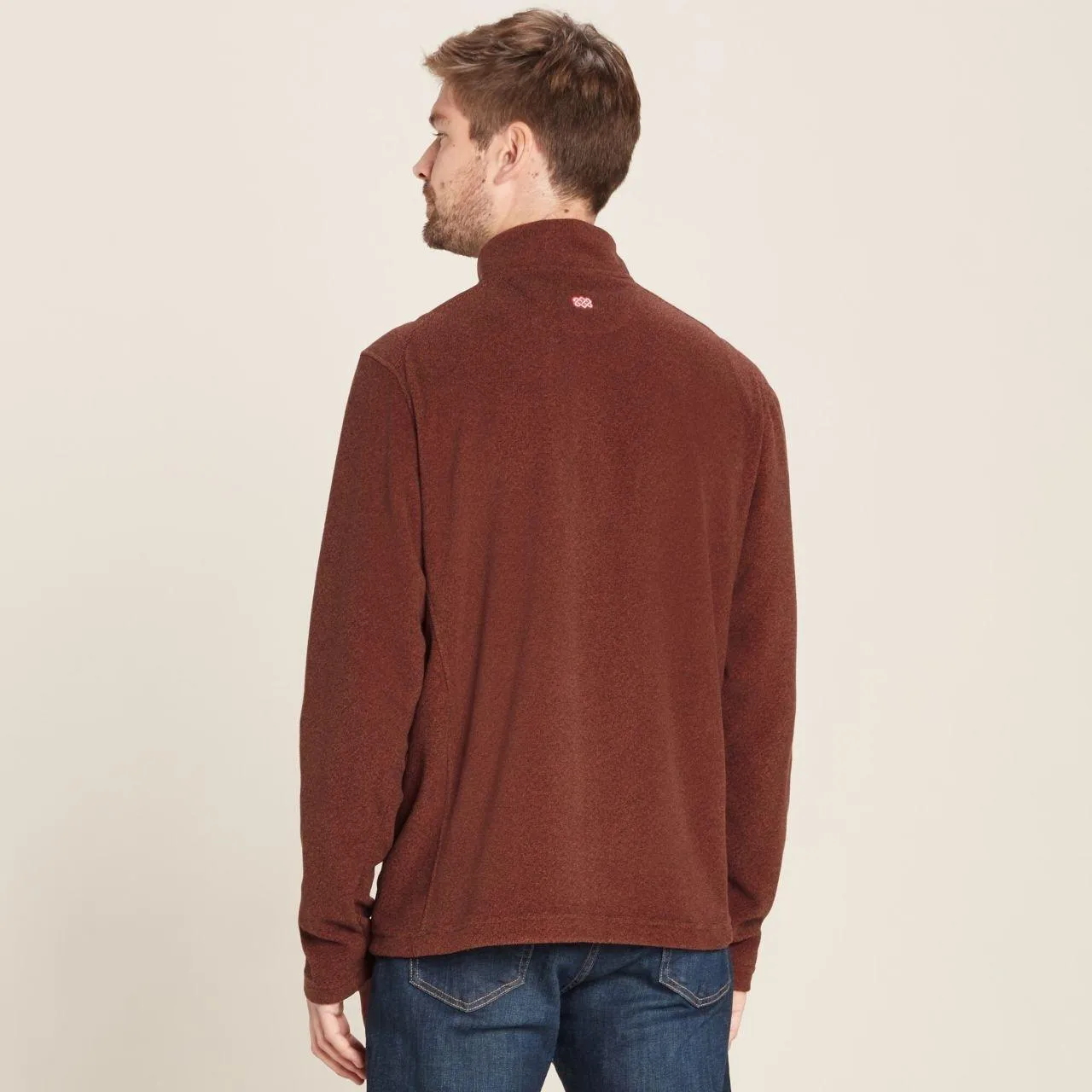 Sherpa - Men's Rolpa Zip Tee - Spice | Men's Fleeces UK