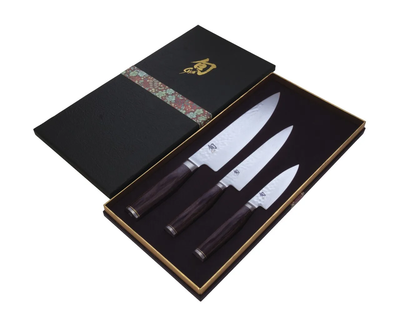 Shun Premier 3 Piece Knife Set in Box