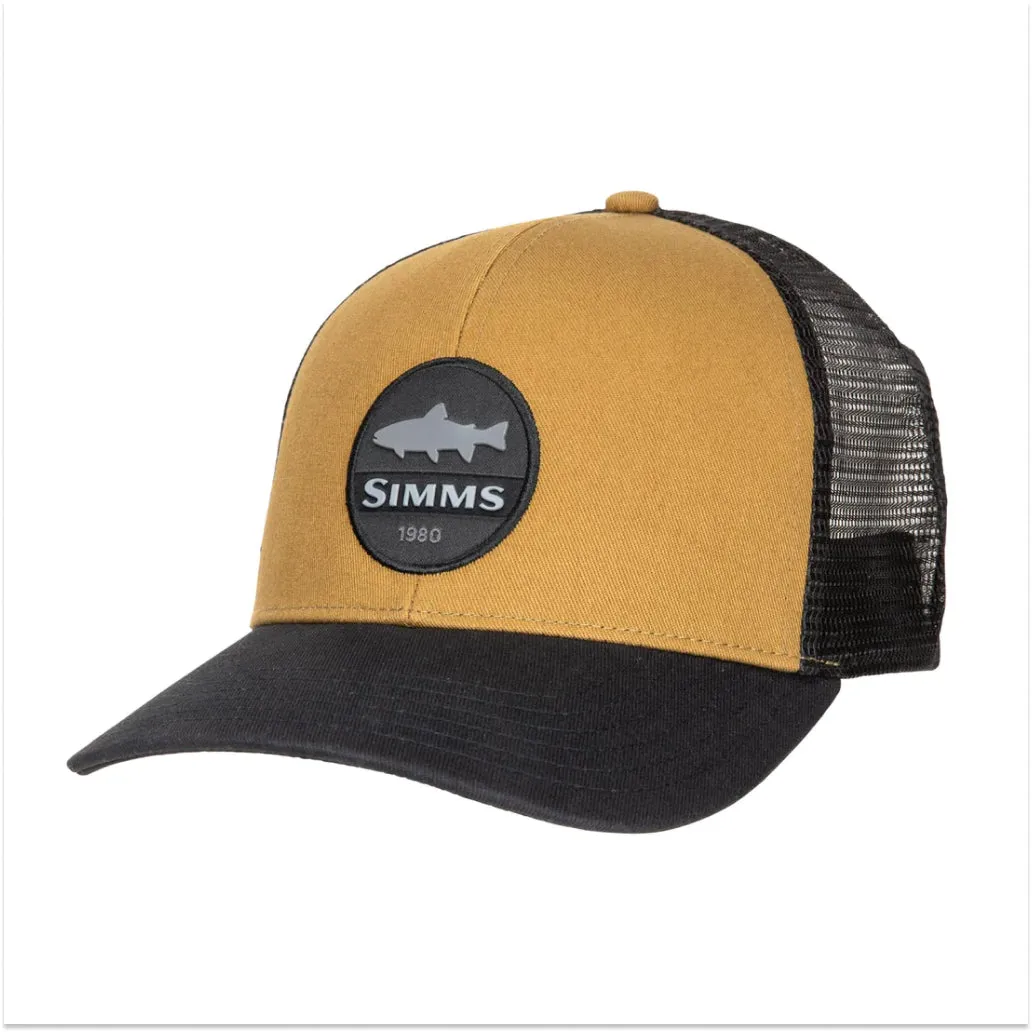 Simms Trout Patch Trucker Hat