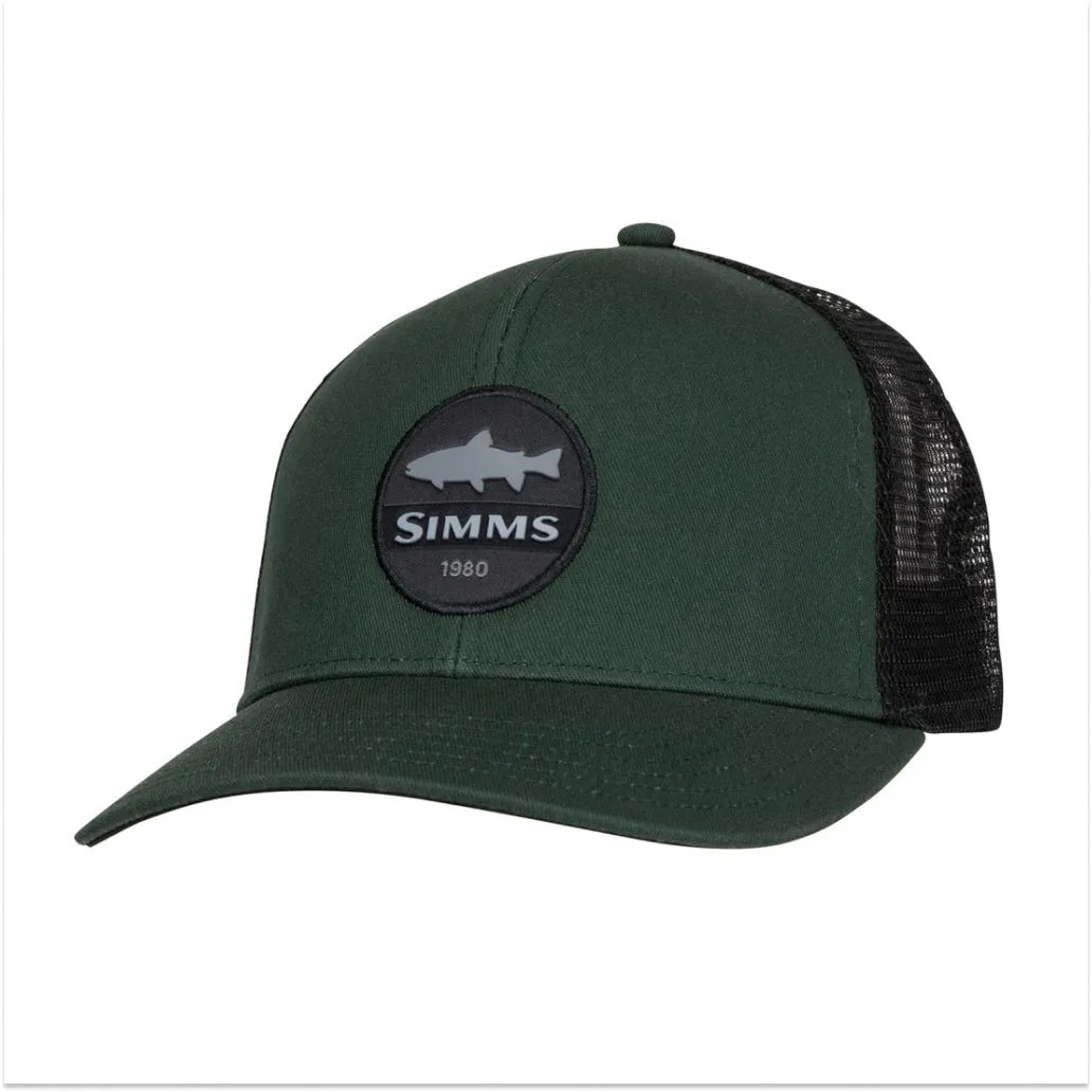 Simms Trout Patch Trucker Hat