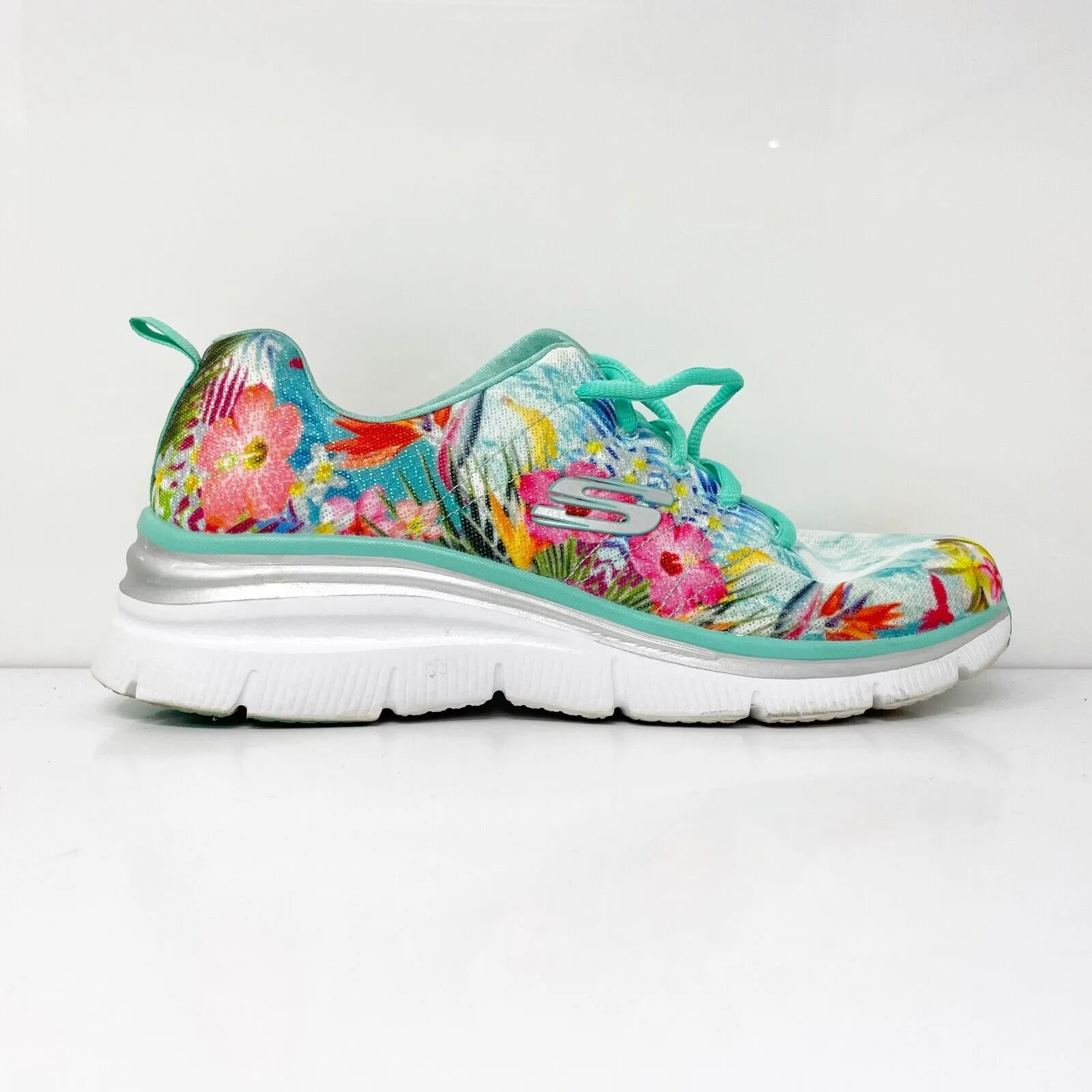 Skechers Womens Fashion Fit 12708 Multicolor Running Shoes Sneakers Size 10