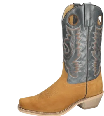 Smoky Mountain Men's Tan Roughout Boots - Sante Fe Collection