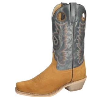 Smoky Mountain Men's Tan Roughout Boots - Sante Fe Collection